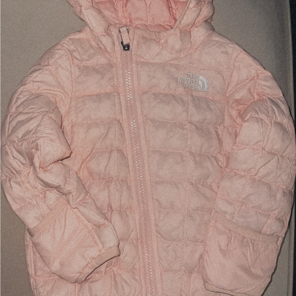 The North Face Light Pink Quilted Jacket